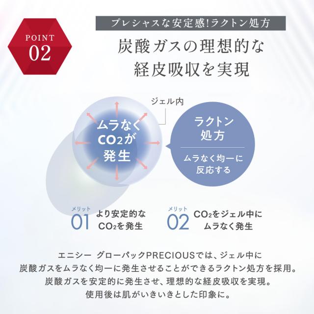 エニシーグローパックプレシャス炭酸ガスパック10回分セット