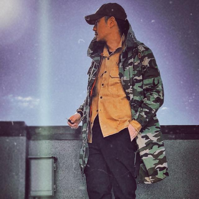 Pretty Green　モッズコート　 迷彩　カモフラ Pretty Green モッズコート 迷彩 カモフラ - メルカリ