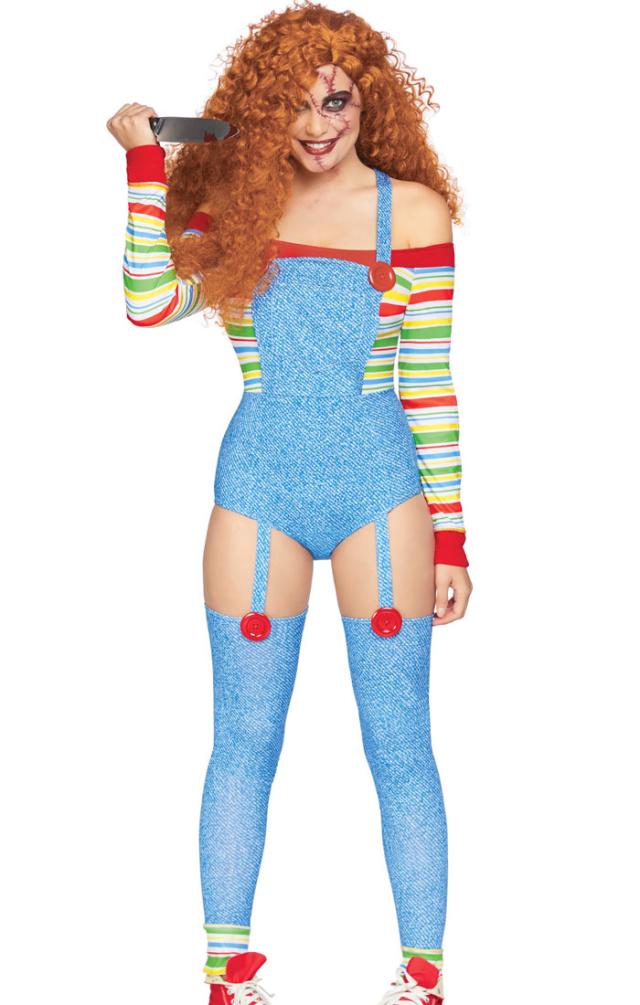 チャッキー コスチューム 大人用 Amazon.com: Lagusida Adult Sexy Chucky Costume for Women