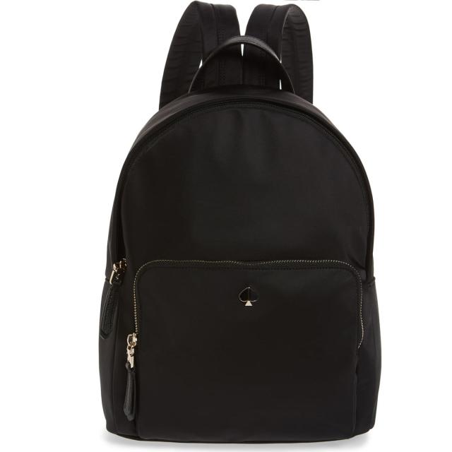 kate spade 黒 ナイロンバックパック 良品 ケイトスペード ナイロン 鞄 トートバッグ 大容量