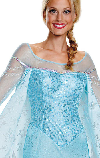 送料無料 アナと雪の女王 エルサ 大人用 ドレス 幼児用 Disney