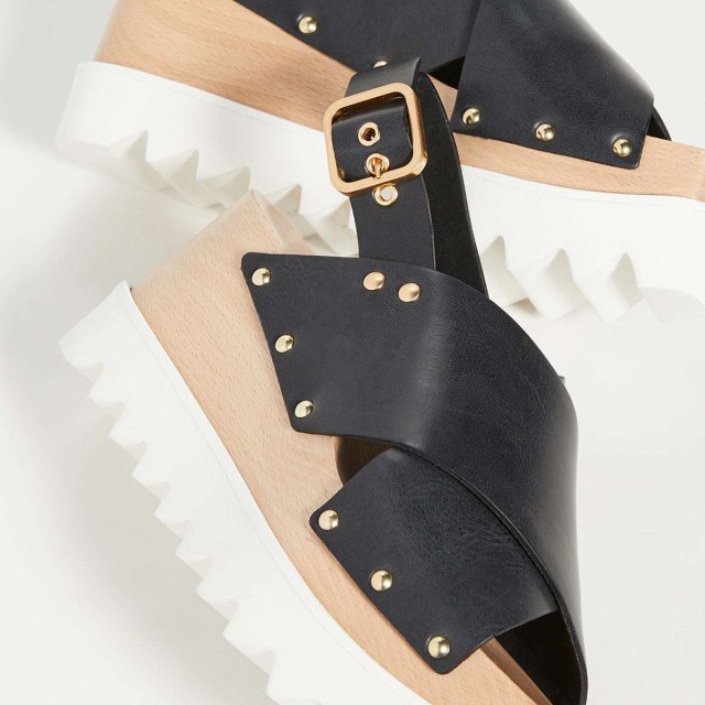 関税.送料込 STELLA MCCARTNEY Falabellaミュールサンダル ステラマッカートニー サンダル