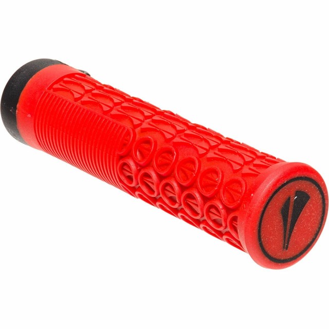 正規品スーパーSALE×店内全品キャンペーン 取寄 SDGコンポーネント スライス ロック-オン グリップス SDG Components  Thrice Lock-On Grips Neon Green