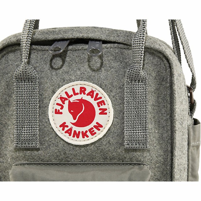 最大の割引 取寄 フェールラーベン リ-ウール パック Fjallraven Kanken Re-Wool Pack Granite Grey 