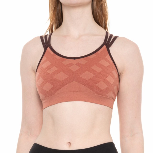 Smartwool Women´s Merino Sport seamless strap bra light mahogany