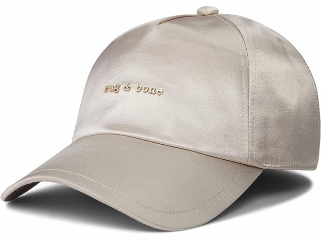 (取寄) ラグアンドボーン レディース エイブリー ベースボール キャップ - サテン rag & bone women rag & bone  Avery Baseball Cap - Sa｜au PAY マーケット