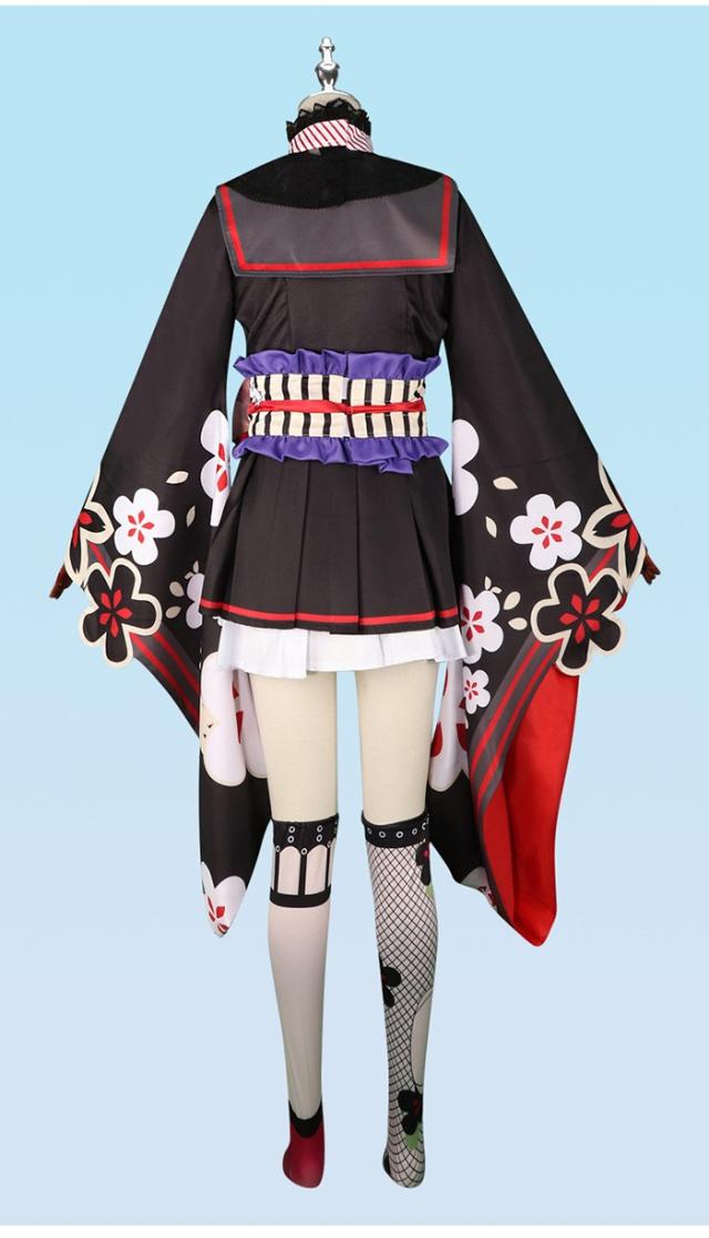 ブルーアーカイブ  -Blue Archive-  ブルアカ 狐坂ワカモ コスプレ衣装 イベント ゲーム 変装 ウィッグ 追加可 aa008lclcm6