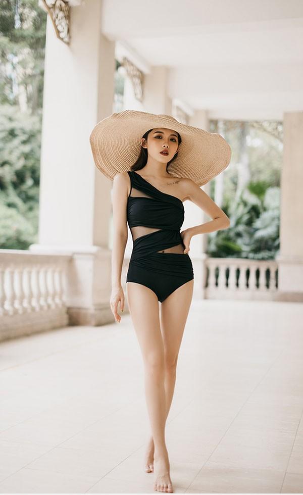 【レビュー投稿で+5%還元】ワンショルダー 水着 カットアウト ハイレグ レオタード水着 レディース 韓国 透け感 ガール 可愛い 痩せ見え 体型カバー ぽっちゃり