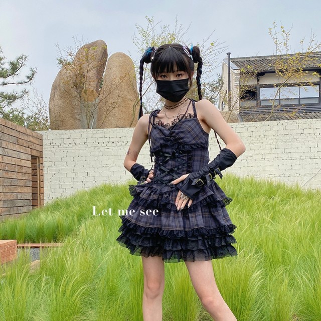⭐️地雷系⭐️アームカバー ダメージ レディース メンズ サブカル 黒 韓国 通販