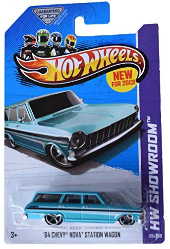 ホットウィール マテル ミニカー Hot Wheels '64 Chevy Nova Station