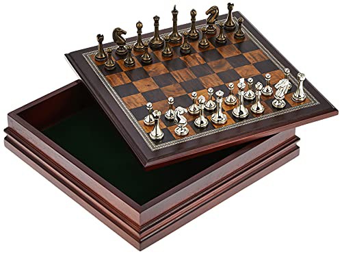 メタルチェスセット Chess クラシックゲームコレクション デラックス