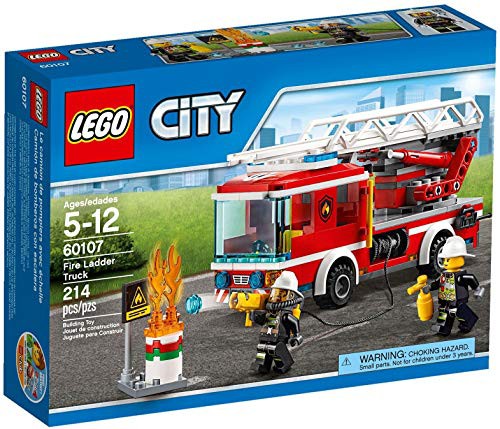 レゴ シティ 60107 はしご車 214ピース LEGO City Fire Ladder Truckの