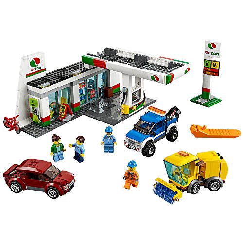 レゴ シティ LEGO City Town 60132 Service Station Building Kit (515