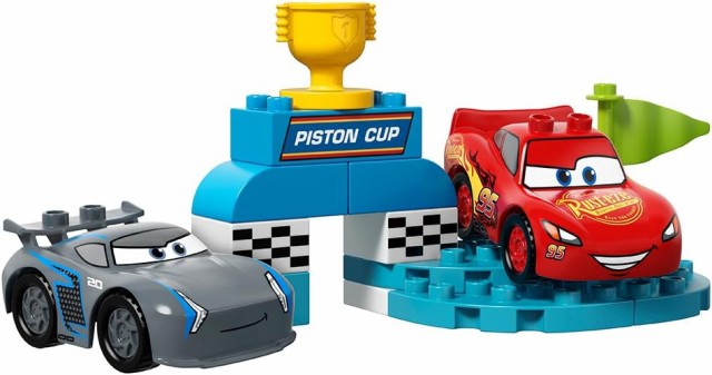 lego duplo piston cup race