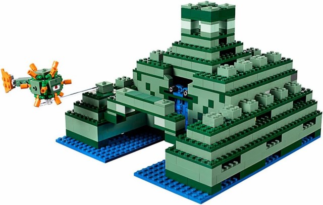 レゴlego Minecraft The Ocean Monument 21136 Building Kit 1122 Piece Universalhobbies Biz