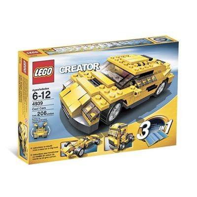 lego creator yellow car