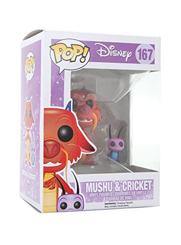 Mushu et cricket Funko POP Figurine Mulan