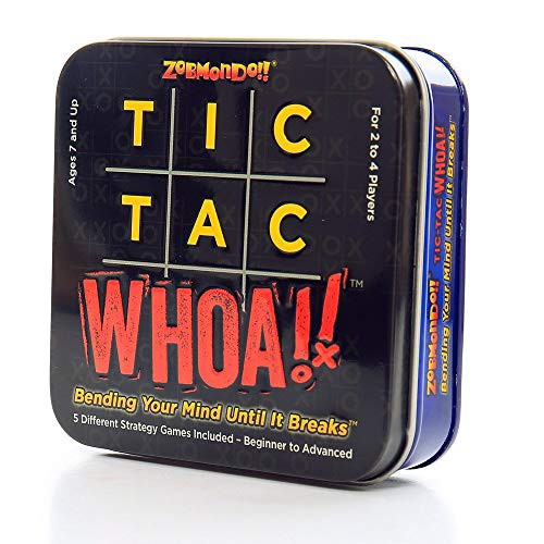 Buy Tic Tac Whoa! By Zobmondo!! The 5-in-1 Tic Tac Toe card game