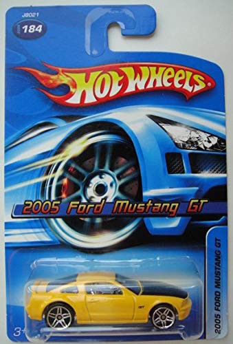 ホットウィール Hot Wheels 2005フォード マスタングGT #184 イエロー