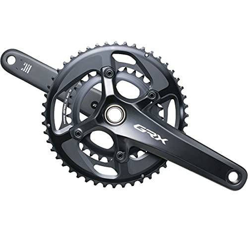 クランク パーツ 自転車 Shimano GRX FC-RX810-2 Crankset - 170mm, 11 ...