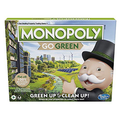 ボードゲーム 英語 アメリカ Monopoly: Go Green Edition Game Made