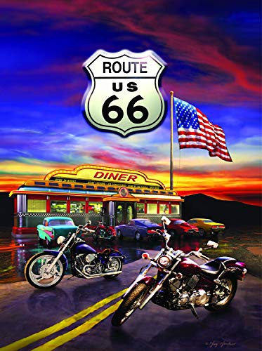 ジグソーパズル 海外製 アメリカ SUNSOUT INC - Route 66 Diner