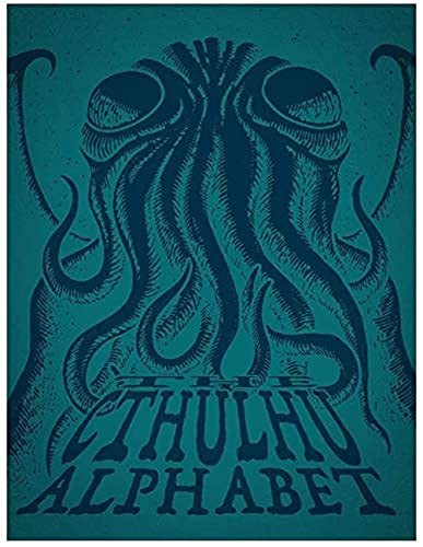 絶賛レビュー続出 ボードゲーム 英語 アメリカ Cthulhu Alphabet Cerulean Foil Hardback セール品