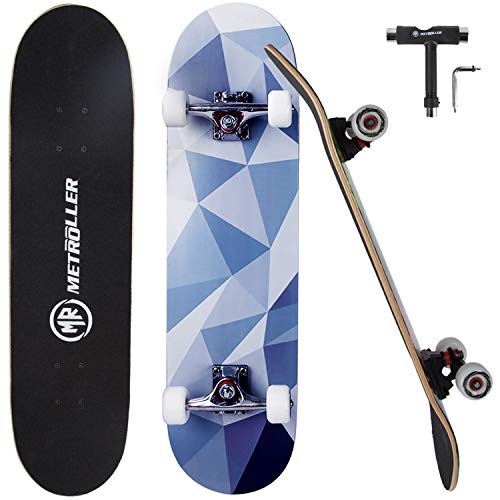 わけあり並の激安価格 スタンダードスケートボード スケボー 海外モデル Metroller Skateboards For Beginners 31 X 在庫限り