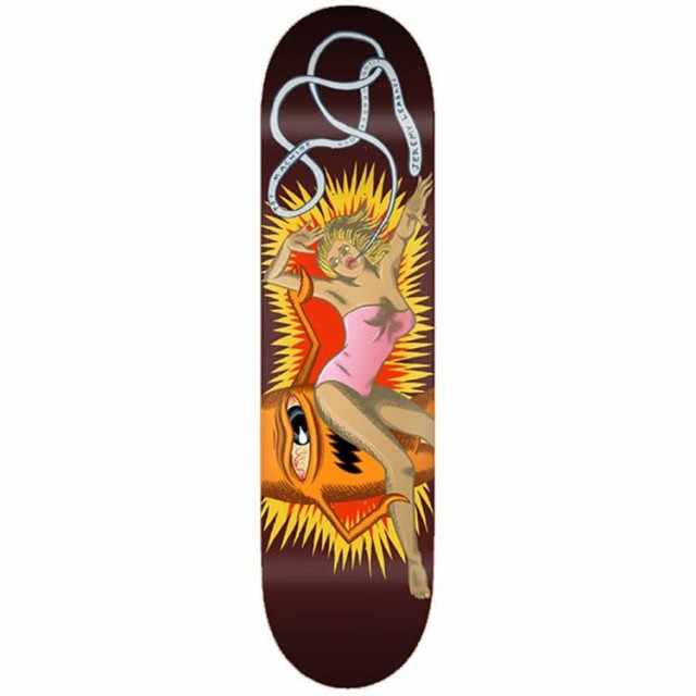 ブランドおしゃれ デッキ スケボー スケートボード Toy Machine Skateboard Deck Leabres Sect Menace 8 25 X 31 75 クーポン発行