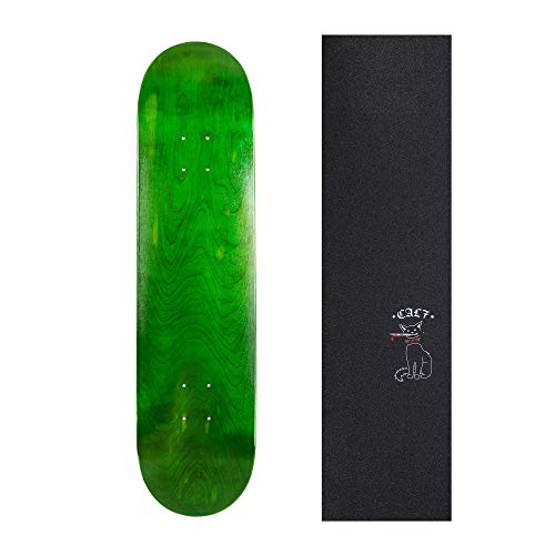 定価から3０ オフ デッキ スケボー スケートボード Cal 7 Green Skateboard Deck With Graphic Grip Tape 7 75 8 8 2 ふるさと納税