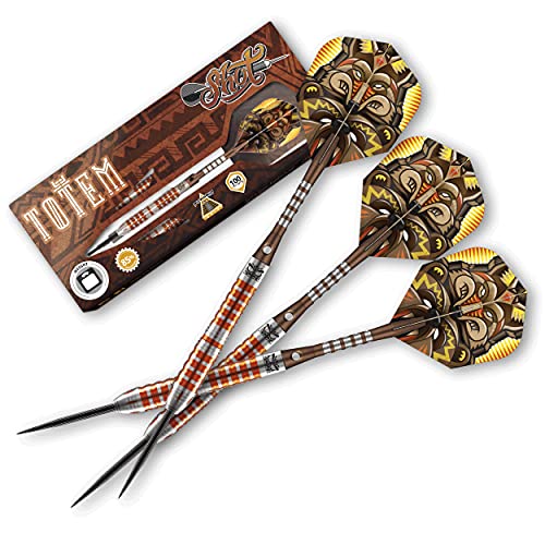 のオシャレな 海外輸入品 ダーツ Shot Darts Totem 3 Steel Tip Dart Set Front Weighted 85 Tungsten Barrels 22 チャンピオン