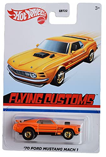 ホットウィール Hot Wheels フライングカスタム '70 フォード マスタング マッハ1 オレンジ Mustang ビ｜au PAY マーケット