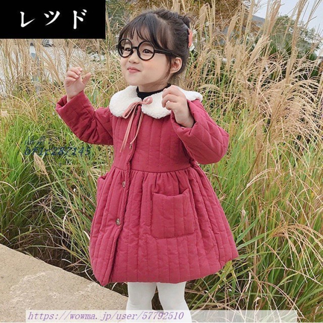 子供服 中綿ジャケット キッズ コート 韓国子供服 子ども服 綿服 秋冬