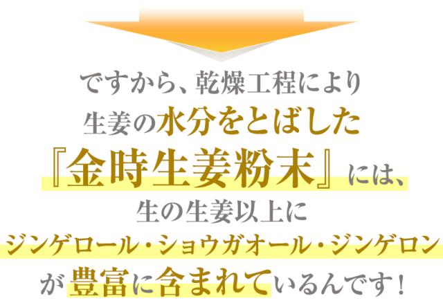 金時しょうが粉末