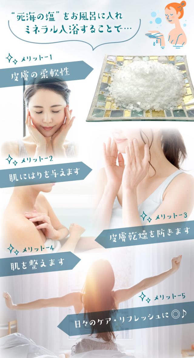 〈フレークタイプ〉死海の塩 Dead Sea Salt 3.5ｋｇ×5袋 【送料無料！(北海道・九州・沖縄を除く)】 塩化マグネシウム 保湿 浴用化粧品 NICHIGA(ニチガ) TK4