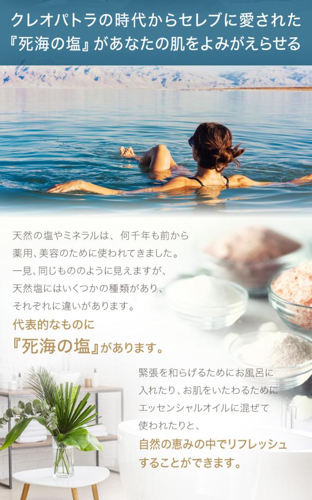 〈フレークタイプ〉死海の塩 Dead Sea Salt 3.5ｋｇ×5袋 【送料無料！(北海道・九州・沖縄を除く)】 塩化マグネシウム 保湿 浴用化粧品 NICHIGA(ニチガ) TK4