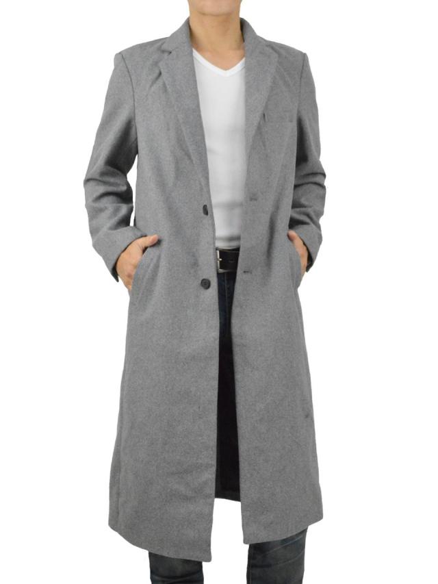 圧倒的高評価 チェスターコート メンズ ロング ウール コート ロングコート メルトン 冬 02 半額品 Www Endocenter Com Ua