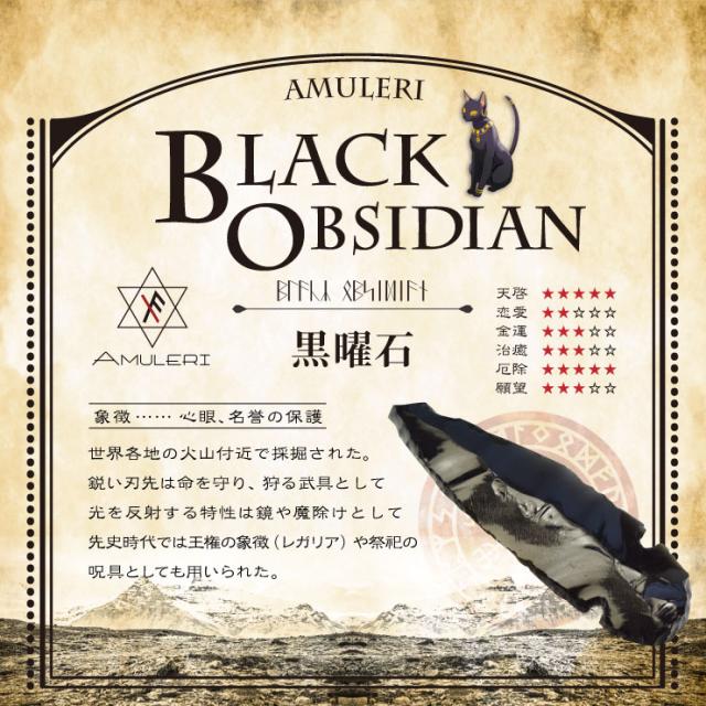  [Amuleri] 厄除け 占い 黒曜石ボール 48mm オブシディアン＆選べる台座 開運 浄化 A：神獣・守護 AK-109
