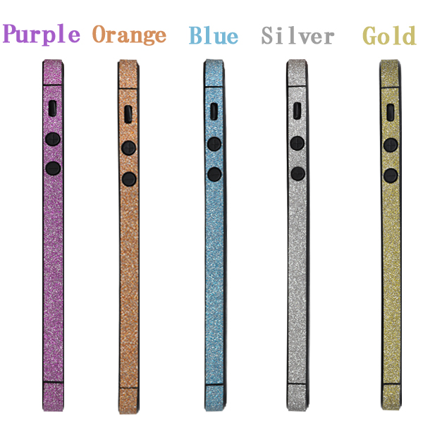 iPhone5用ラメバンパーシール