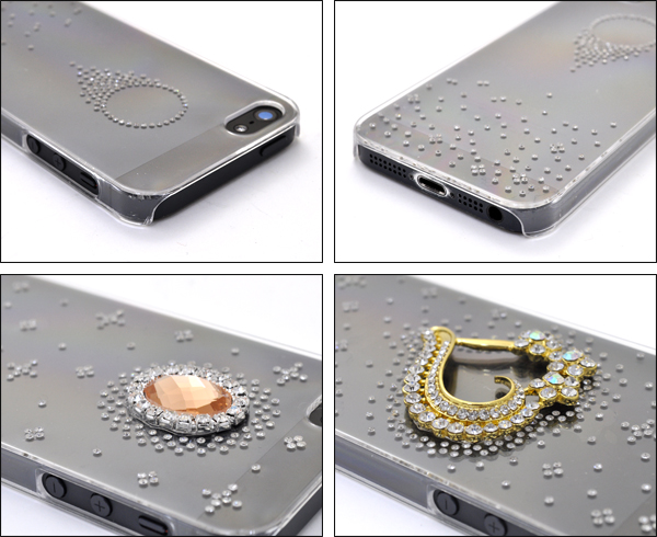iPhone5、iPhone5s用 デコクリアケース