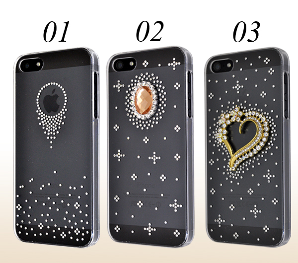 iPhone5、iPhone5s用 デコクリアケース