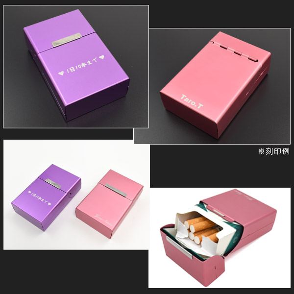 【オーダー専用ページ】タバコケース 10個セット シガレットケース ロングサイズ10本収納可能！カジュアルメタル