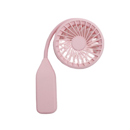 4WAYネックファン 扇風機 ピンク
