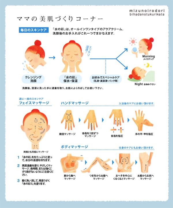 ママの美肌づくりコーナー