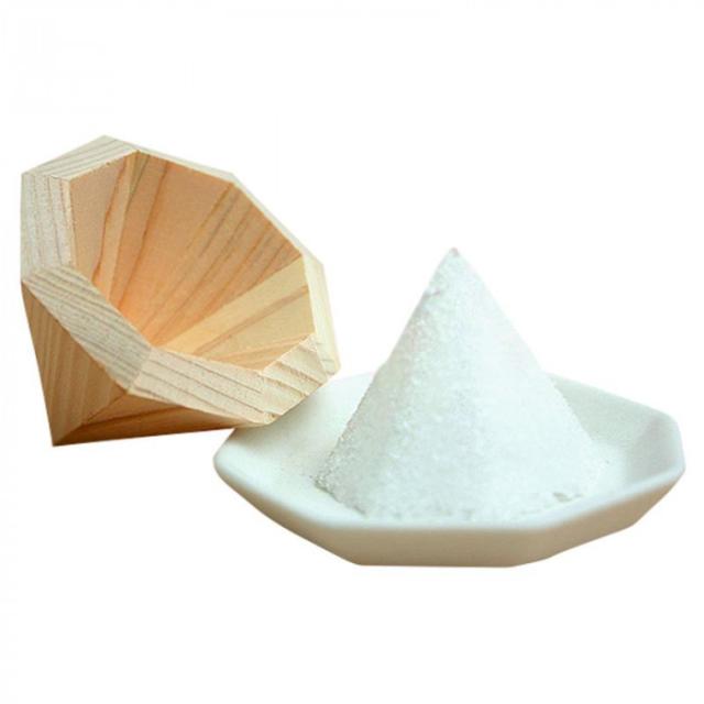 神棚の里 八角ヒノキ固め器 八角盛り塩器 国産ひのき製