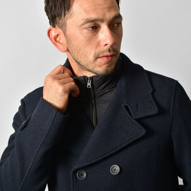 Herno ダッフルコート ネイビー Herno ダッフルコート ネイビー
