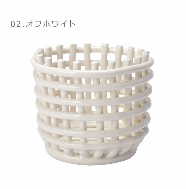 ferm LIVING ファームリビング CERAMIC BASKET S セラミック