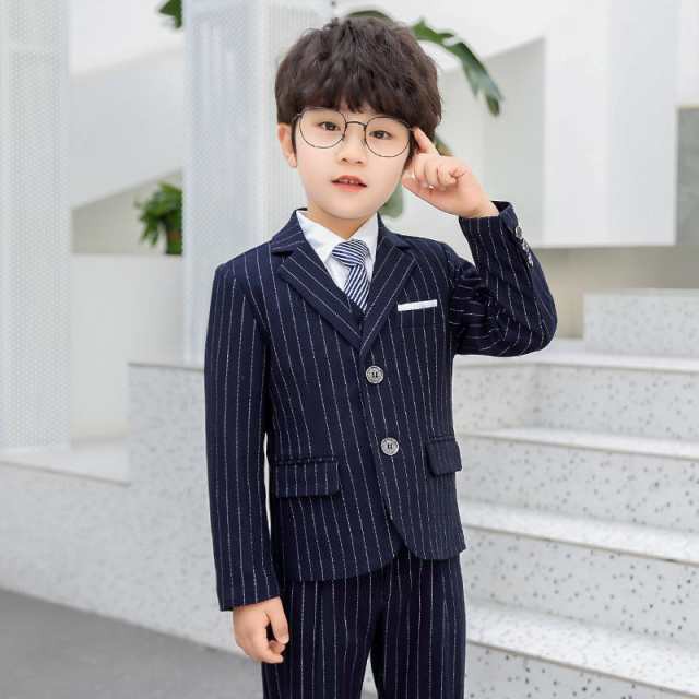 子供スーツ 男子 キッズ 入学式 5点セット 小学校 卒業式 スーツ コート フォーマル 男の子 子供服 卒業式 七五三 結婚式 発表会  ストラの通販はau PAY マーケット - 335shop | au PAY マーケット－通販サイト