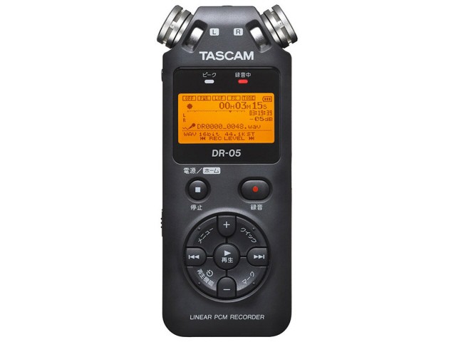 TASCAM ICレコーダー DR-05 VER3 - ポータブルオーディオ