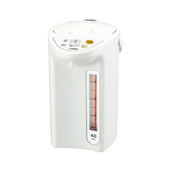 マイコン沸とう電動ポット 4.0L PDR-G401W 電動ポットで手軽に沸かす 4.0Lの大容量で便利なマイコン制御ポット 送料無料